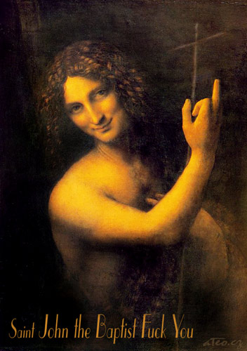 Leonardo: Sv. Jan Křtitel