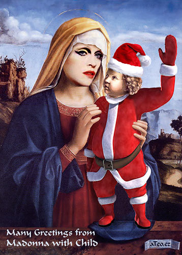 Madonna s děťátkem