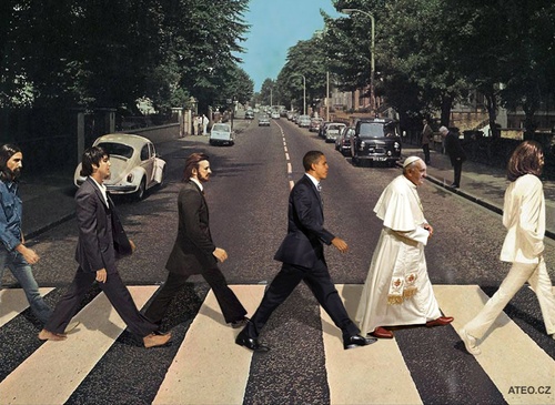 Tlačenice na Abbey Road