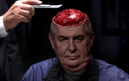 Trepanace lebky doktorem Hannibalem Lecterem