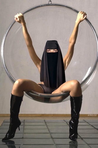 Muslimská modelka