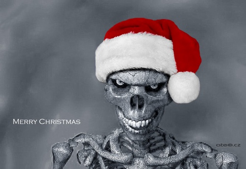 Santa Skeleton